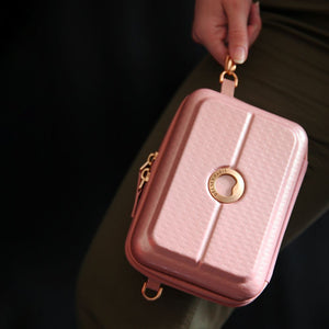 TURENNE (CLUTCH - HORIZONTAL HARDSIDE MINI BAG - Peony)