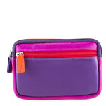 Double Zip Coin Purse (Sangria Multi)