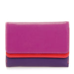 Double Flap Purse/Wallet (Sangria Multi)