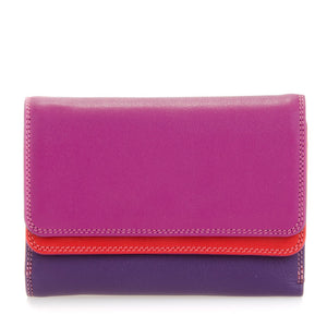 Double Flap Purse/Wallet (Sangria Multi)