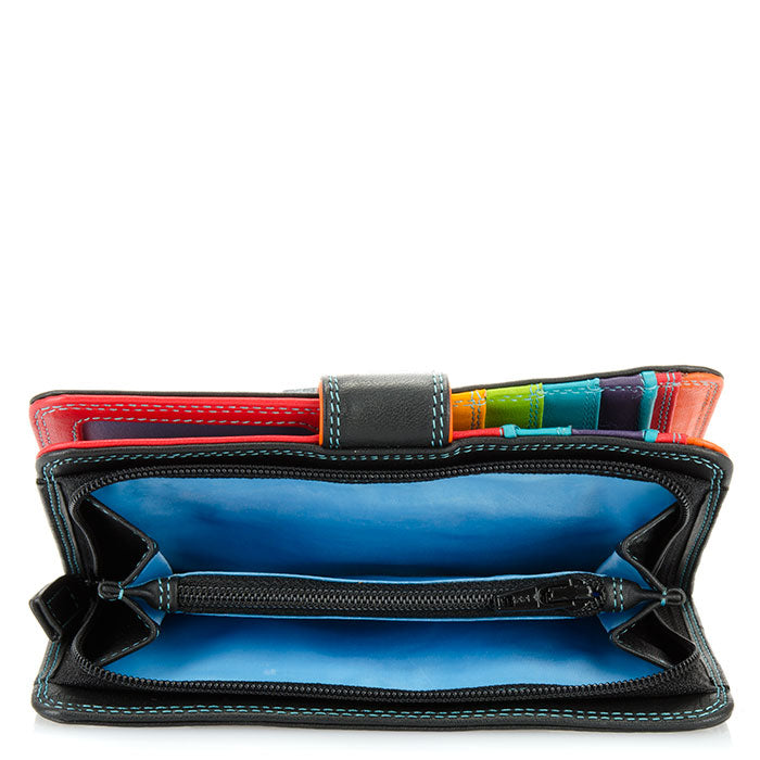 Large Snap Wallet (Black Pace)