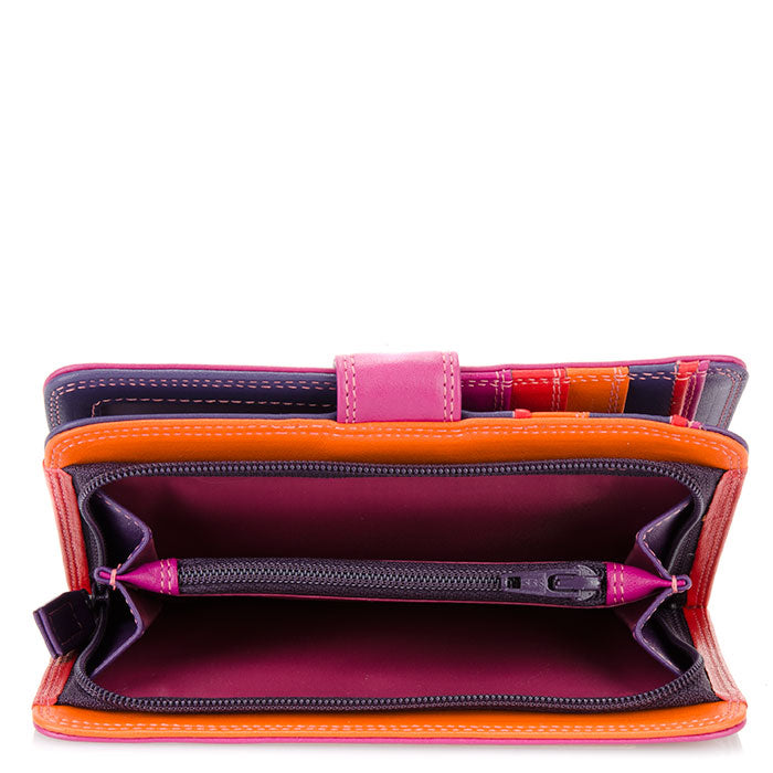 Large Snap Wallet (Sangria Multi)