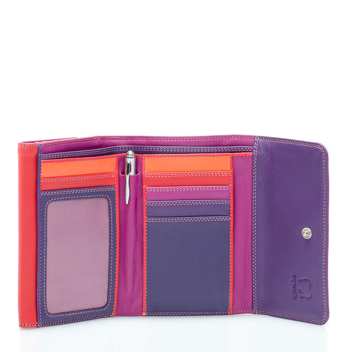 Double Flap Purse/Wallet (Sangria Multi)
