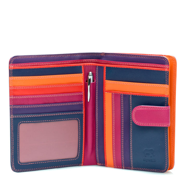 Large Snap Wallet (Sangria Multi)